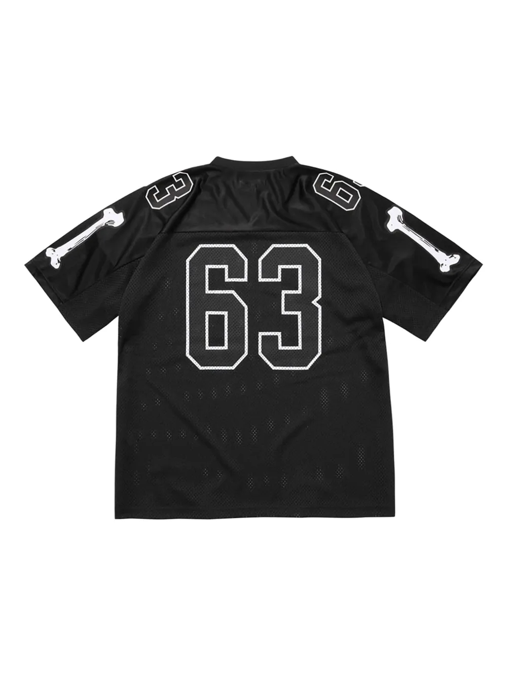 Supreme Stadium Bones Football Black T-shirt